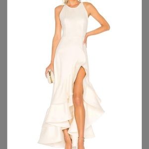 Bronx and banco white white Paros gown XS